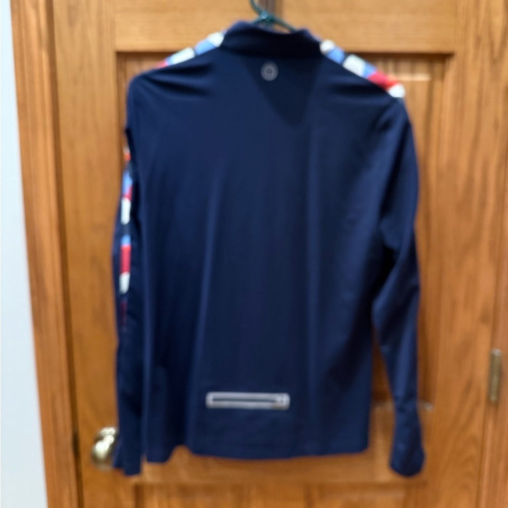 Tory Sport Geo Blocks Jacket, Tory Navy, XL - Picture 3 of 3